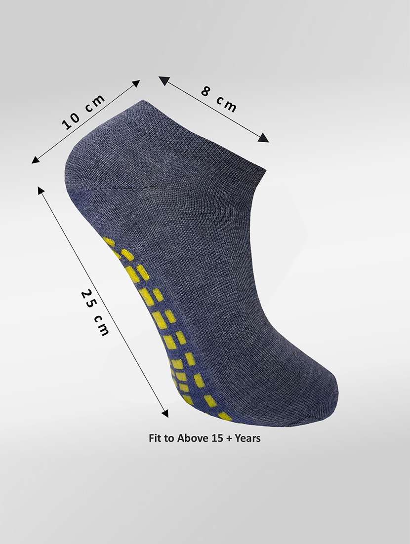 women solid ankle length socks - 22019871 -  Standard Image - 1