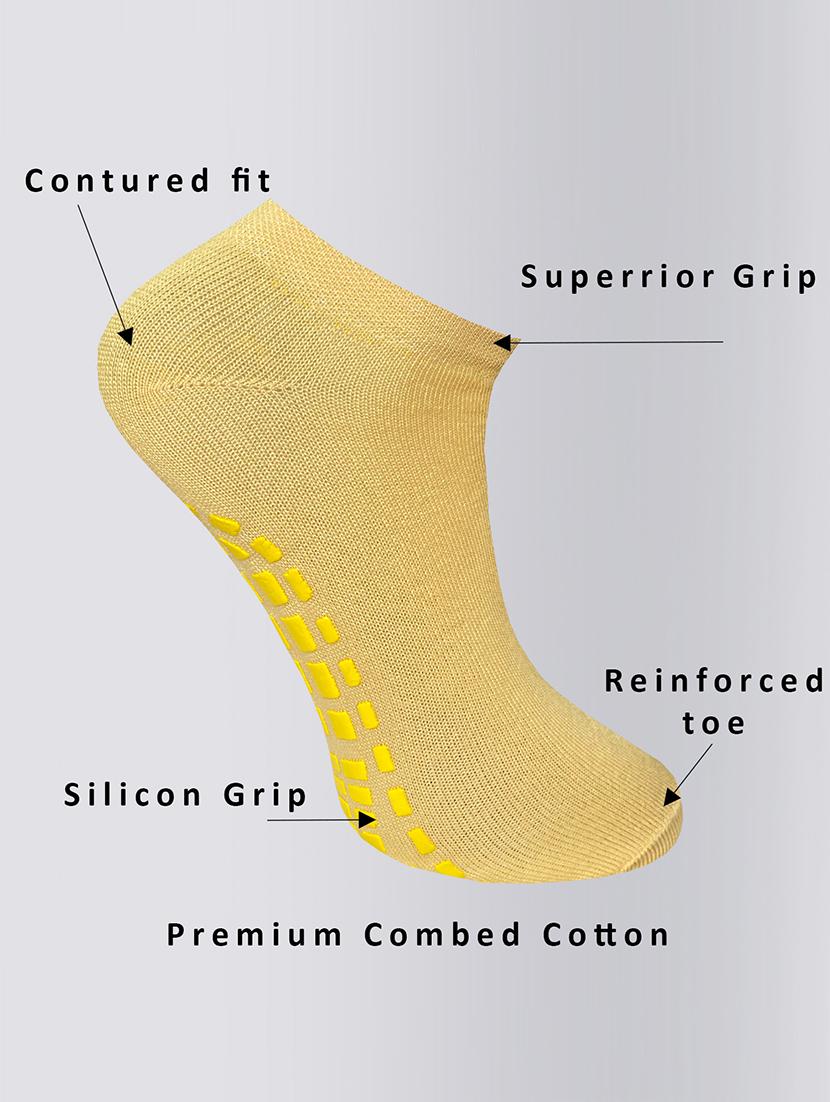 pack of 2 solid ankle length socks - 22019896 -  Standard Image - 1