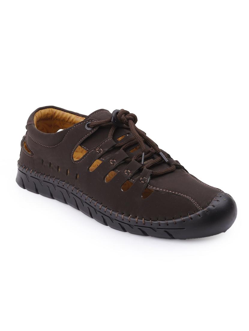 men brown lace up shoe - 22020278 -  Standard Image - 1