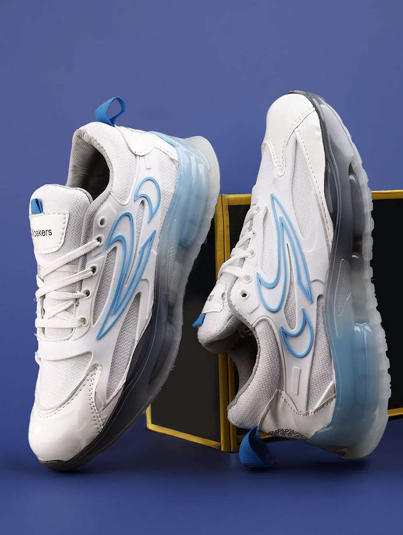 men white lace up sport shoe - 22020285 -  Zoom Image - 0