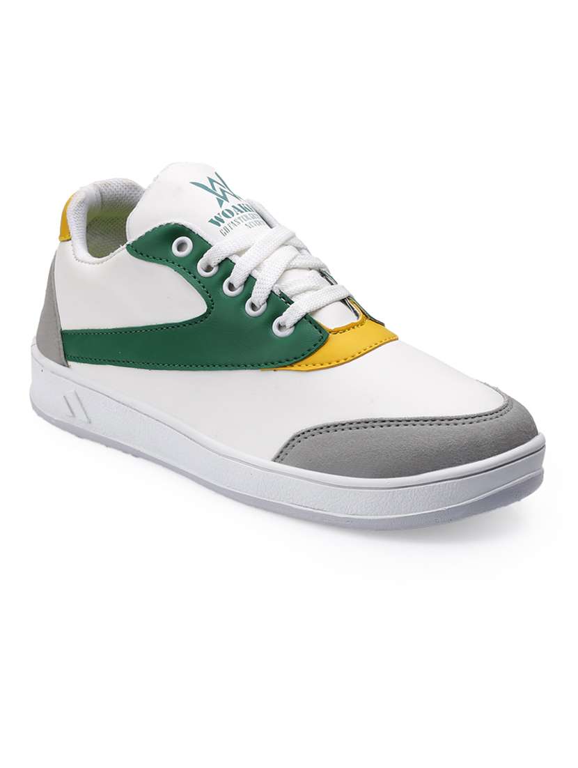 men color block lace up sneaker - 22020286 - Standard Image - 1
