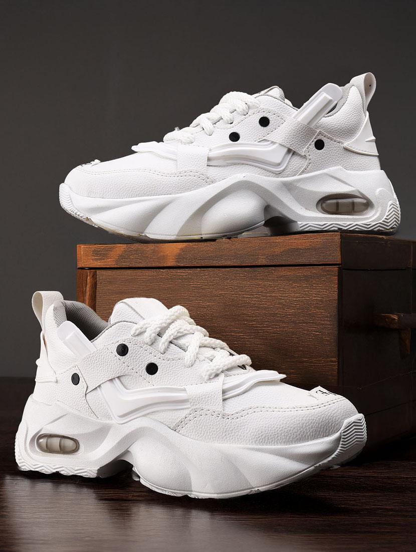 men white lace up sneaker - 22020290 -  Zoom Image - 0