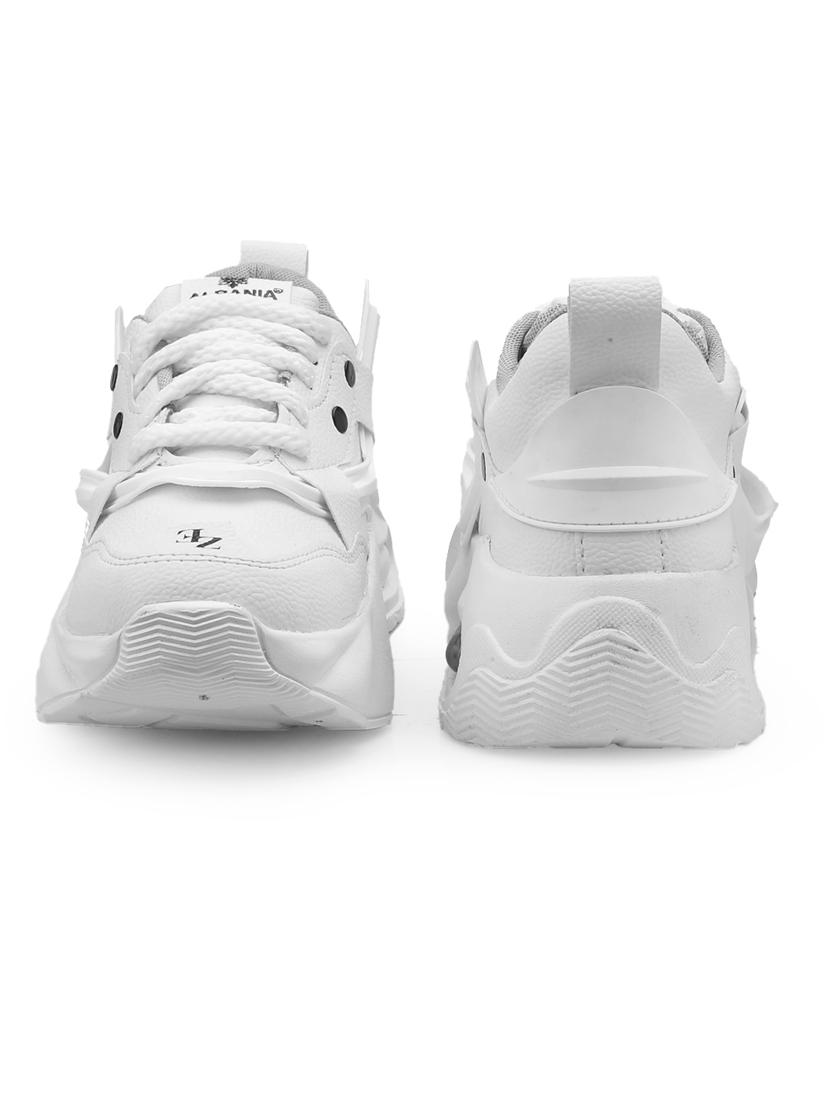 men white lace up sneaker - 22020290 - Standard Image - 4