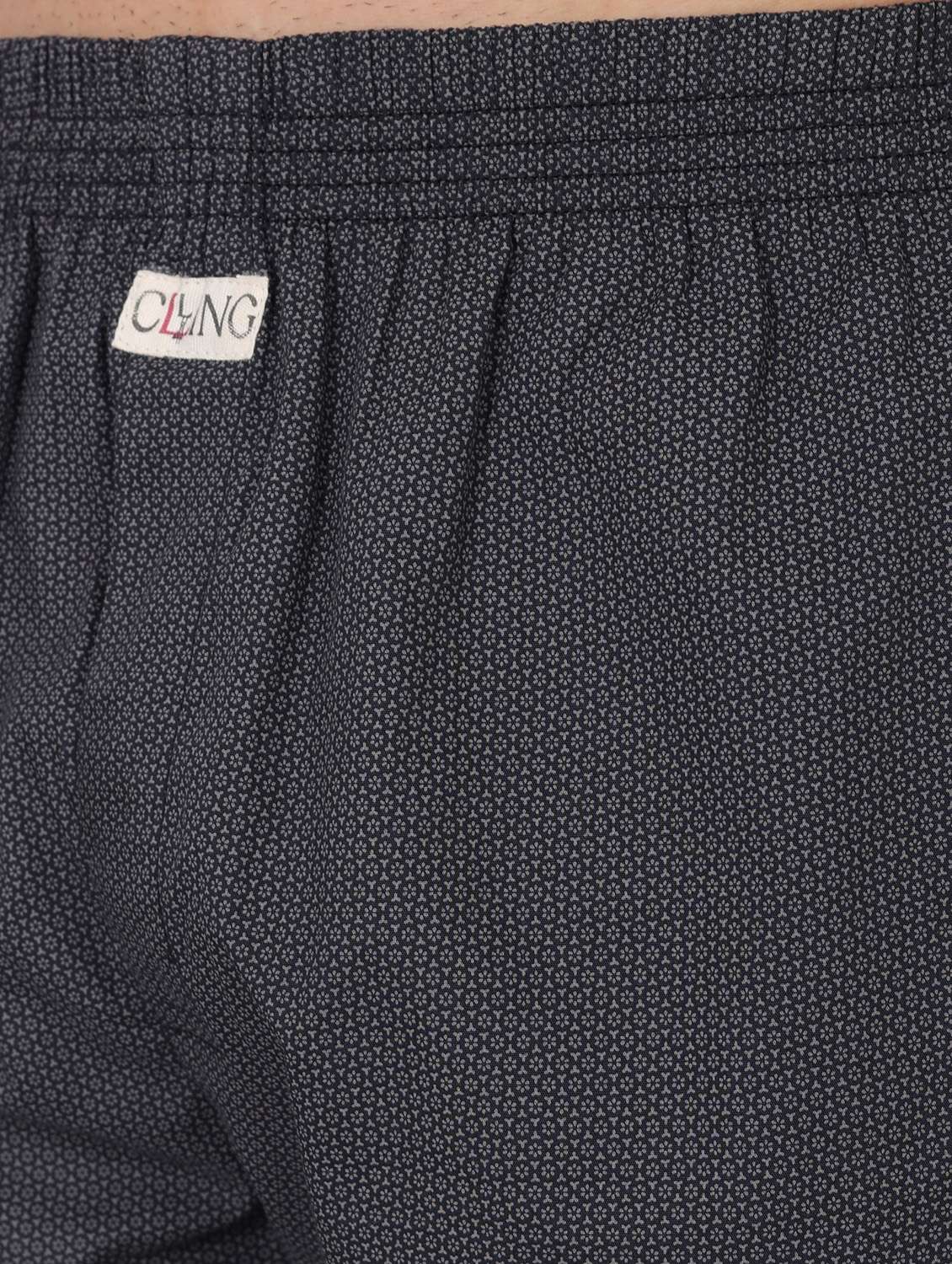 men printed mid rise loungewear boxer - 22020297 -  Standard Image - 6