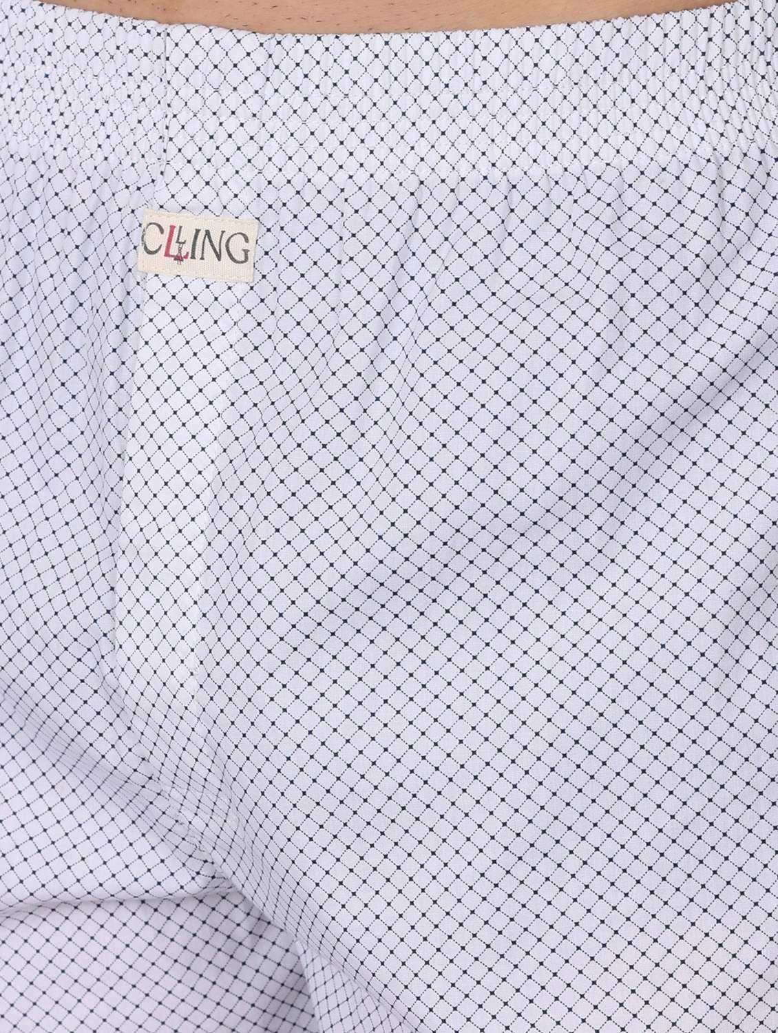 men printed mid rise loungewear boxer - 22020303 -  Standard Image - 6