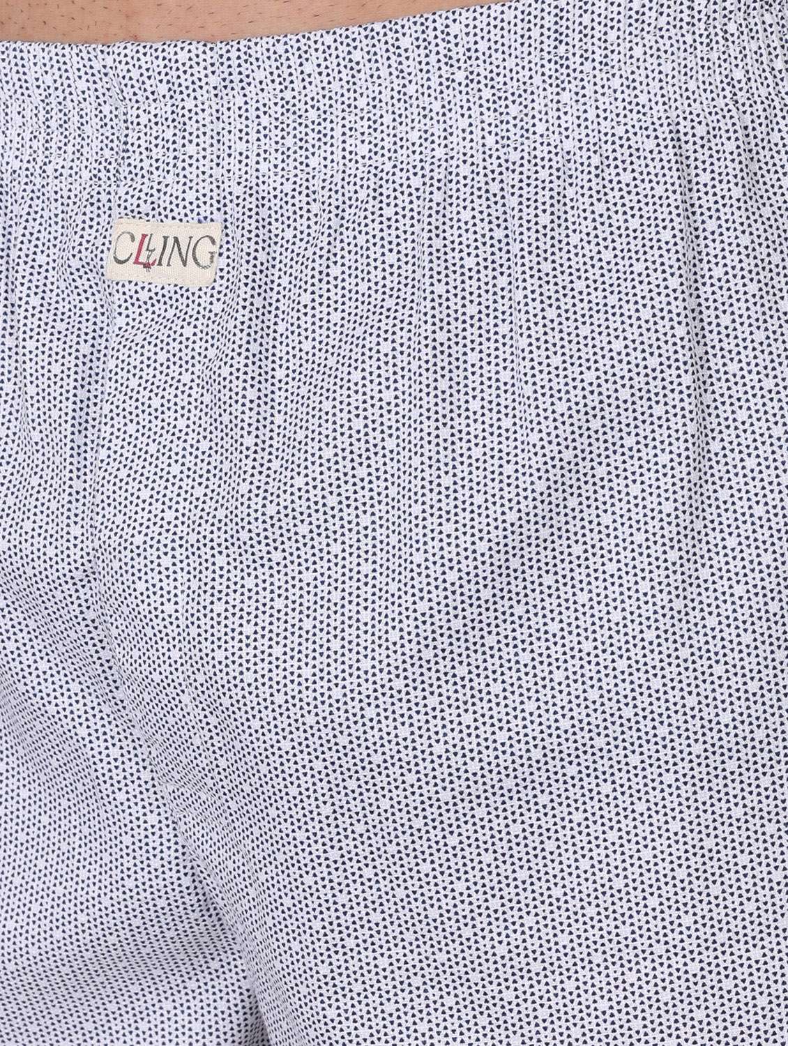 men printed mid rise loungewear boxer - 22020305 -  Standard Image - 6