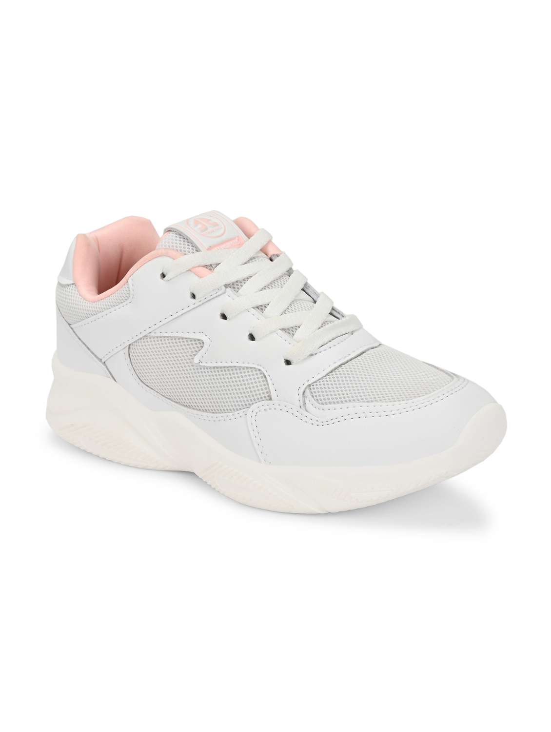 women white lace-up sports shoe - 22020338 -  Standard Image - 1