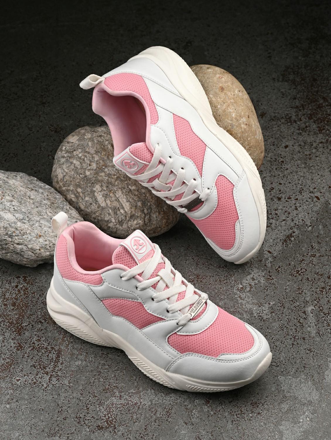 men pink lace-up sports shoe - 22020350 -  Zoom Image - 0