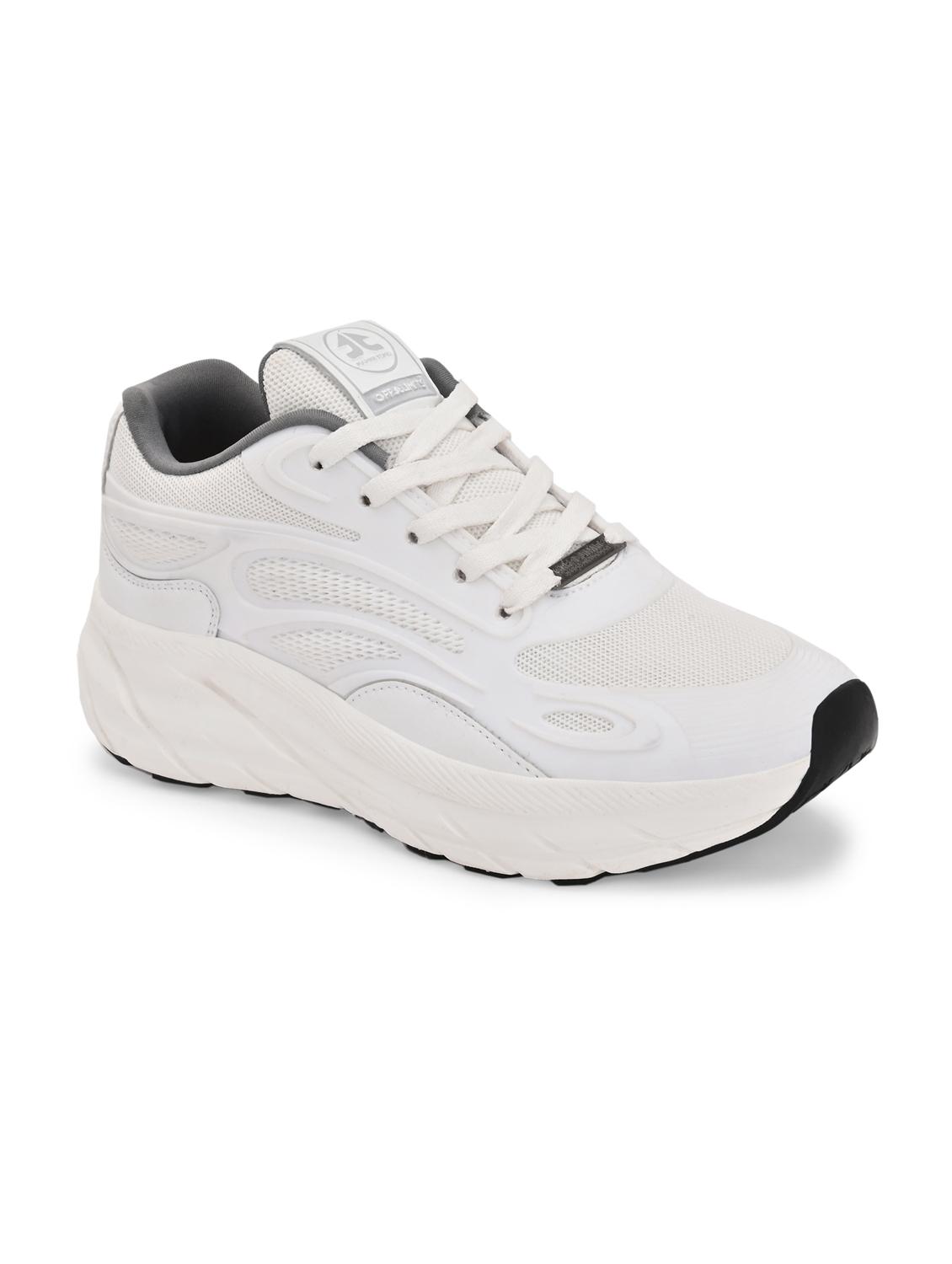 women white lace-up sports shoe - 22020361 -  Standard Image - 1
