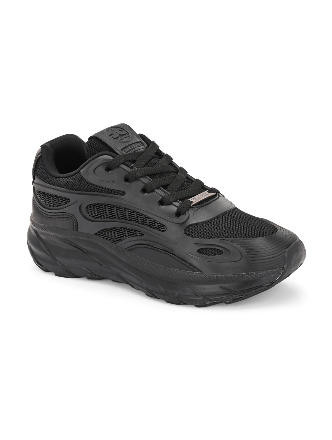women black lace-up sports shoe - 22020365 -  Standard Image - 1