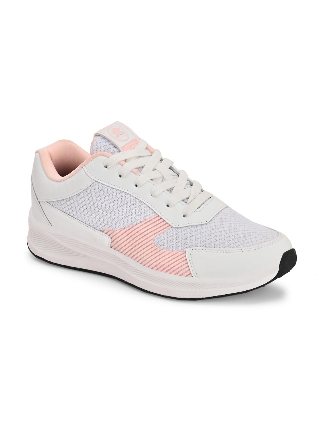 women off white lace-up sports shoe - 22020372 - Standard Image - 1