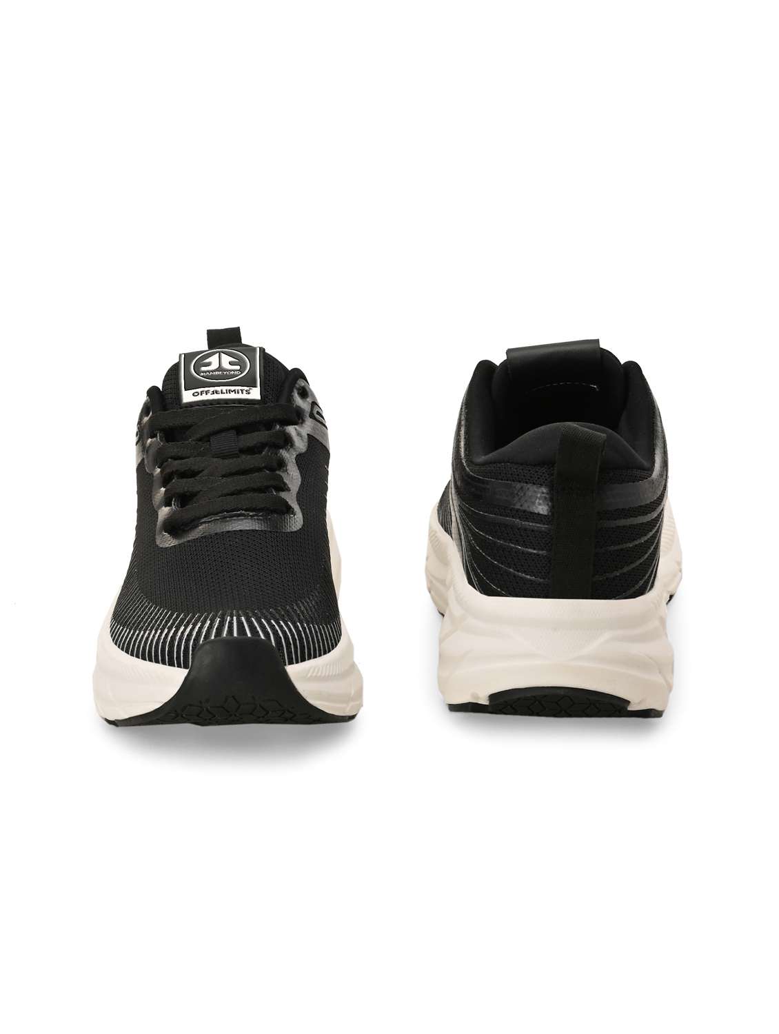 women black lace-up sports shoe - 22020376 -  Standard Image - 4