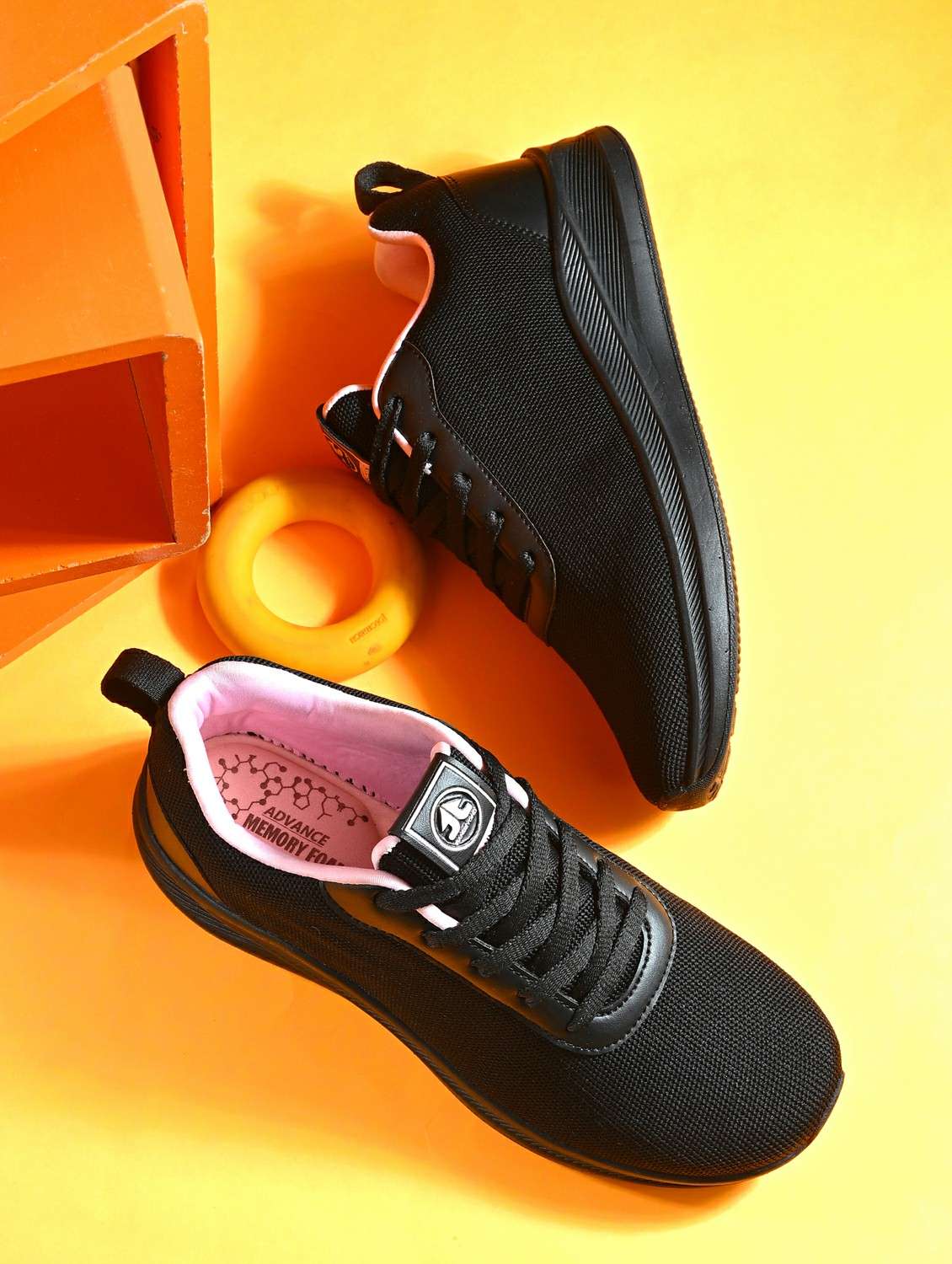 women black slip on sports shoe