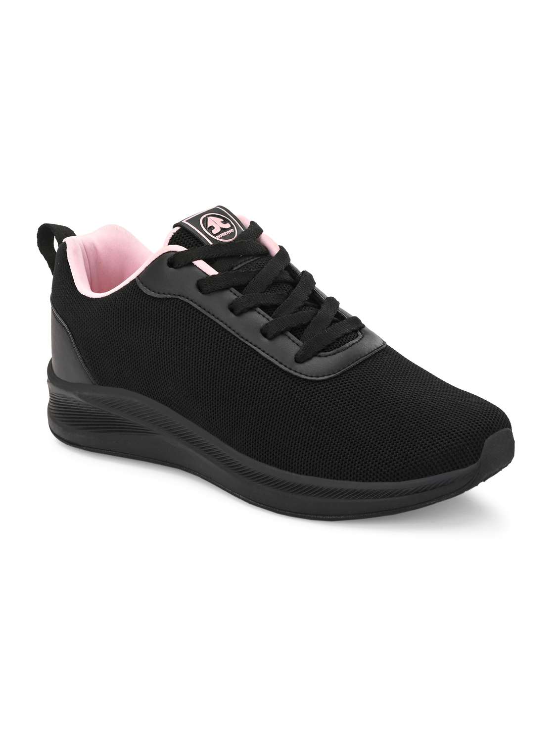 women black slip on sports shoe - 22020381 -  Standard Image - 1