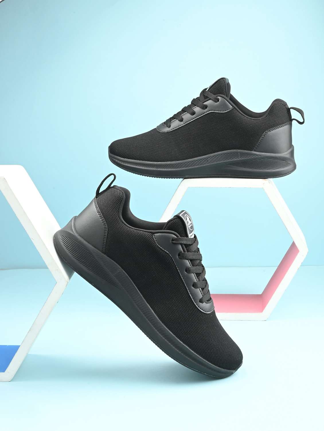 women black slip on sports shoe