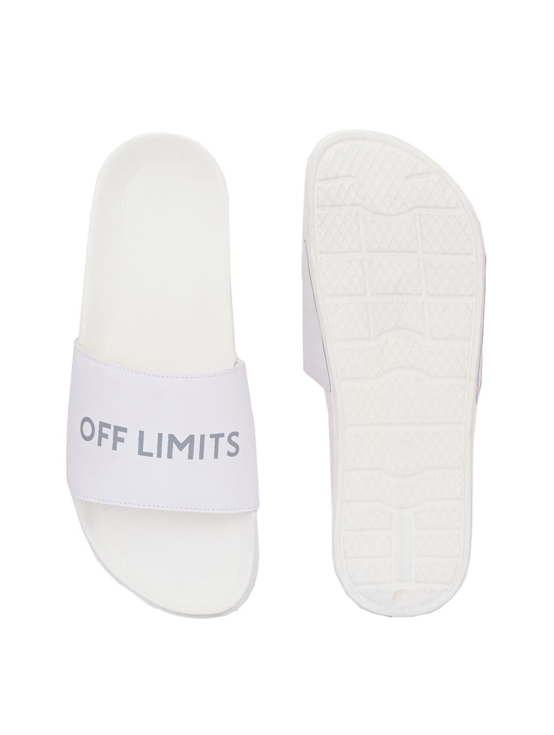 men typographic open toe slider - 22020446 - Standard Image - 4