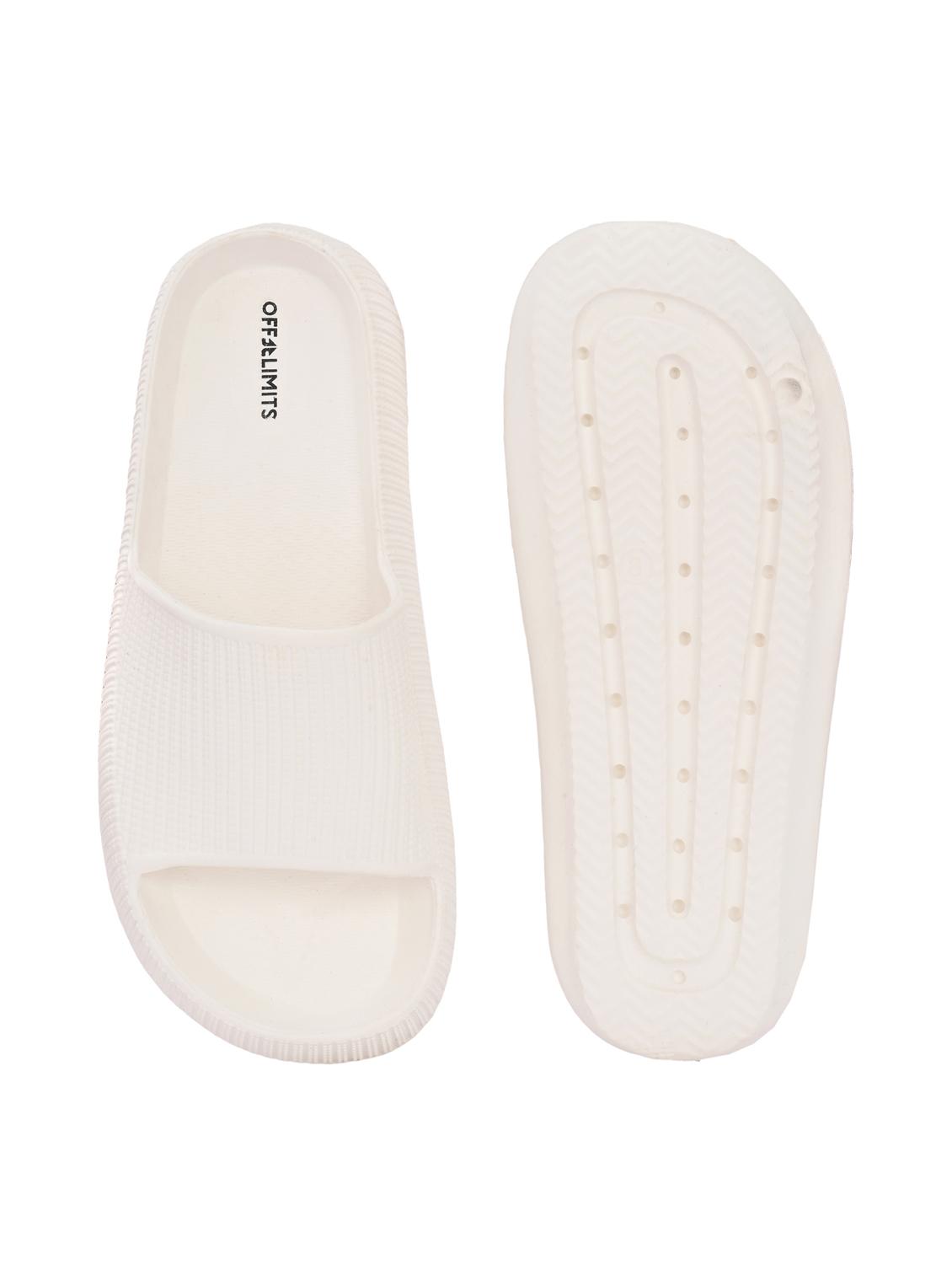 men solid slip on slider - 22020462 - Standard Image - 4