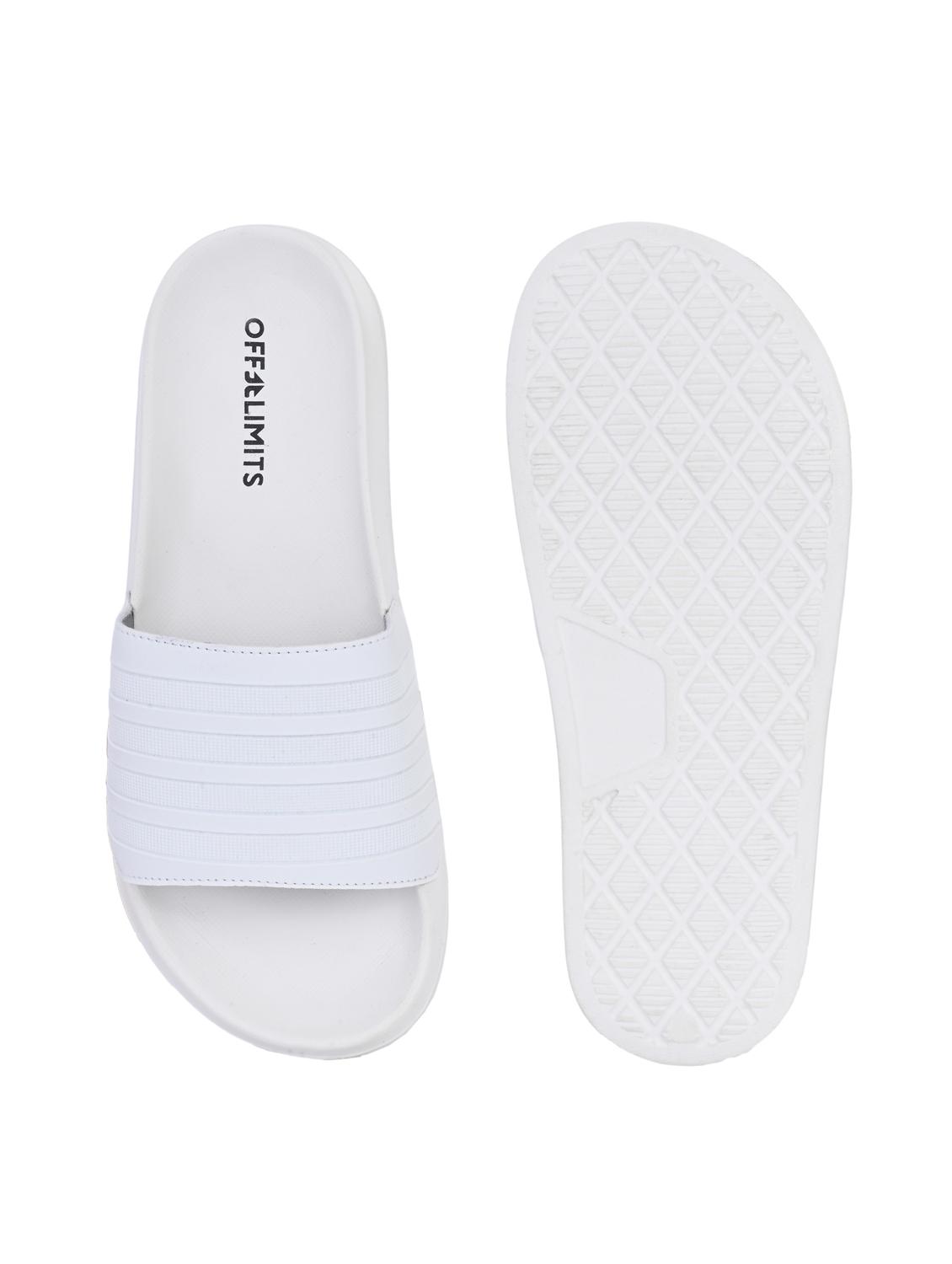 men textured open toe slider - 22020463 - Standard Image - 4