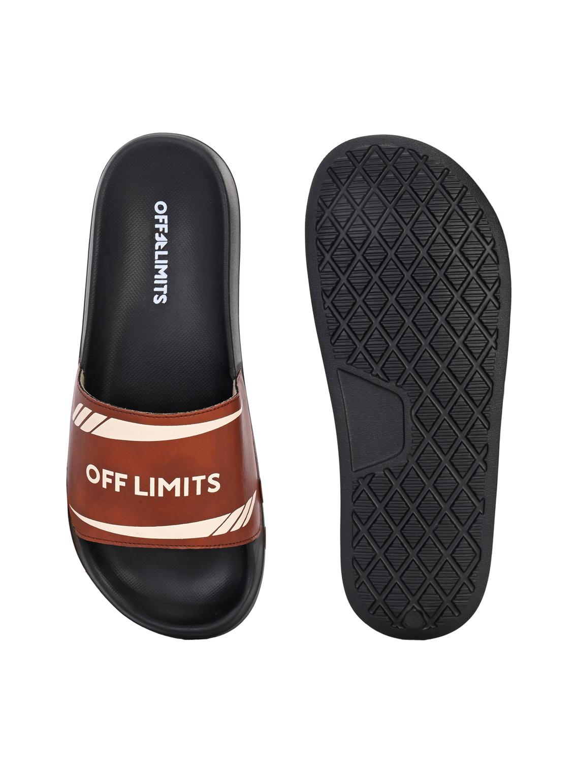 men solid slip on slider - 22020470 - Standard Image - 4