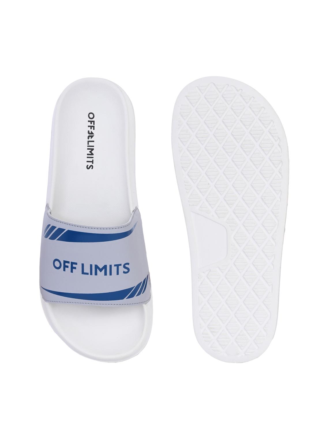 men printed slip on slider - 22020471 - Standard Image - 4