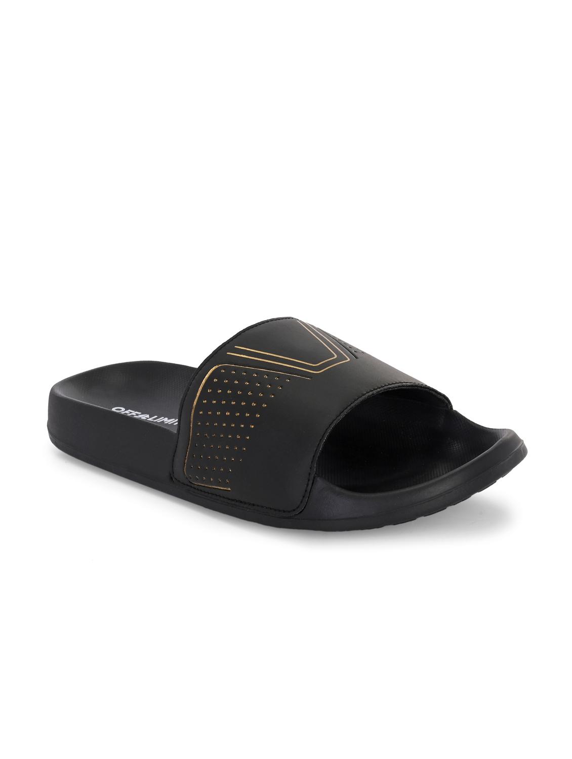 men solid slip on slider - 22020490 - Standard Image - 1