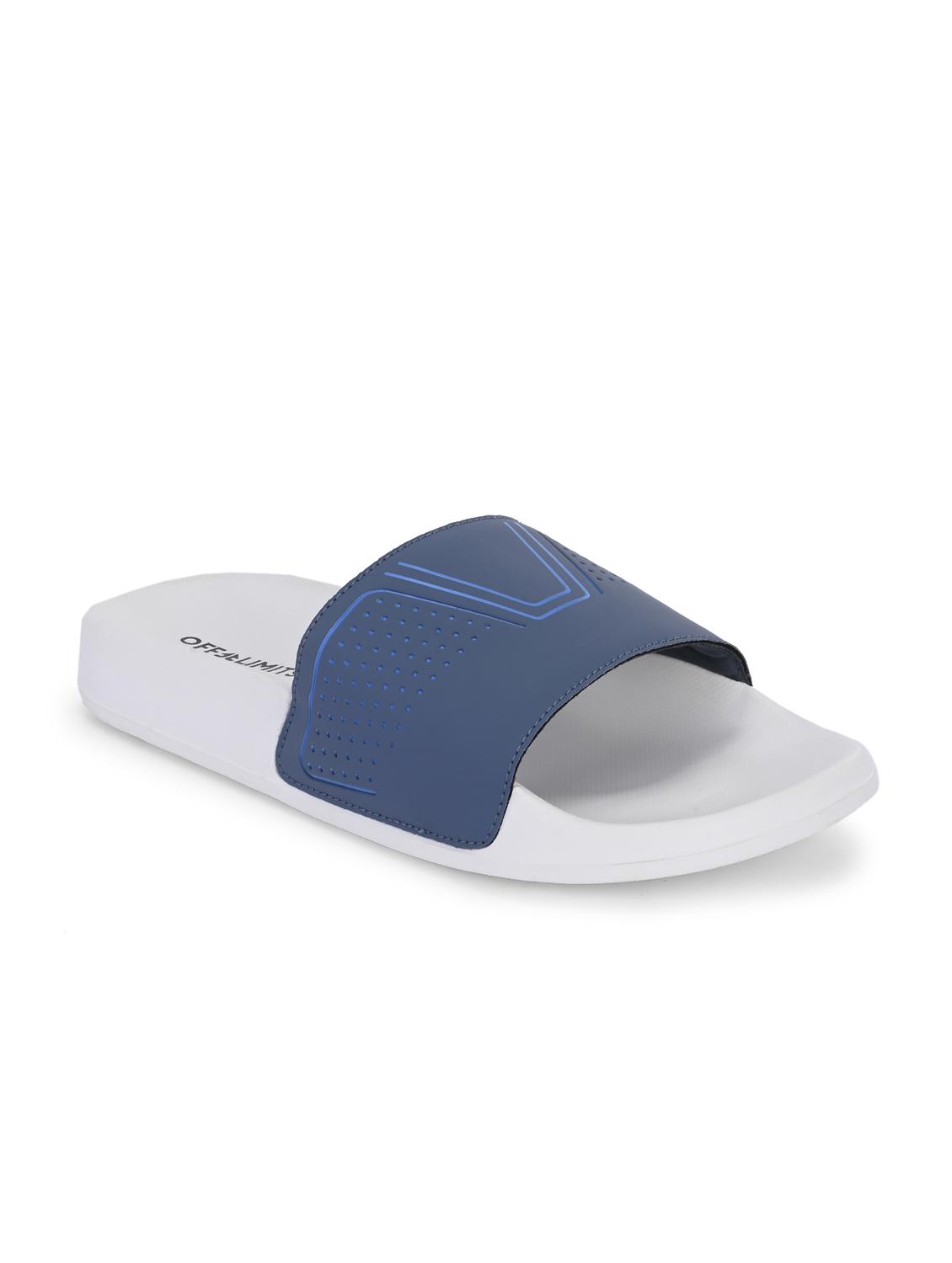 men solid slip on slider - 22020492 - Standard Image - 1