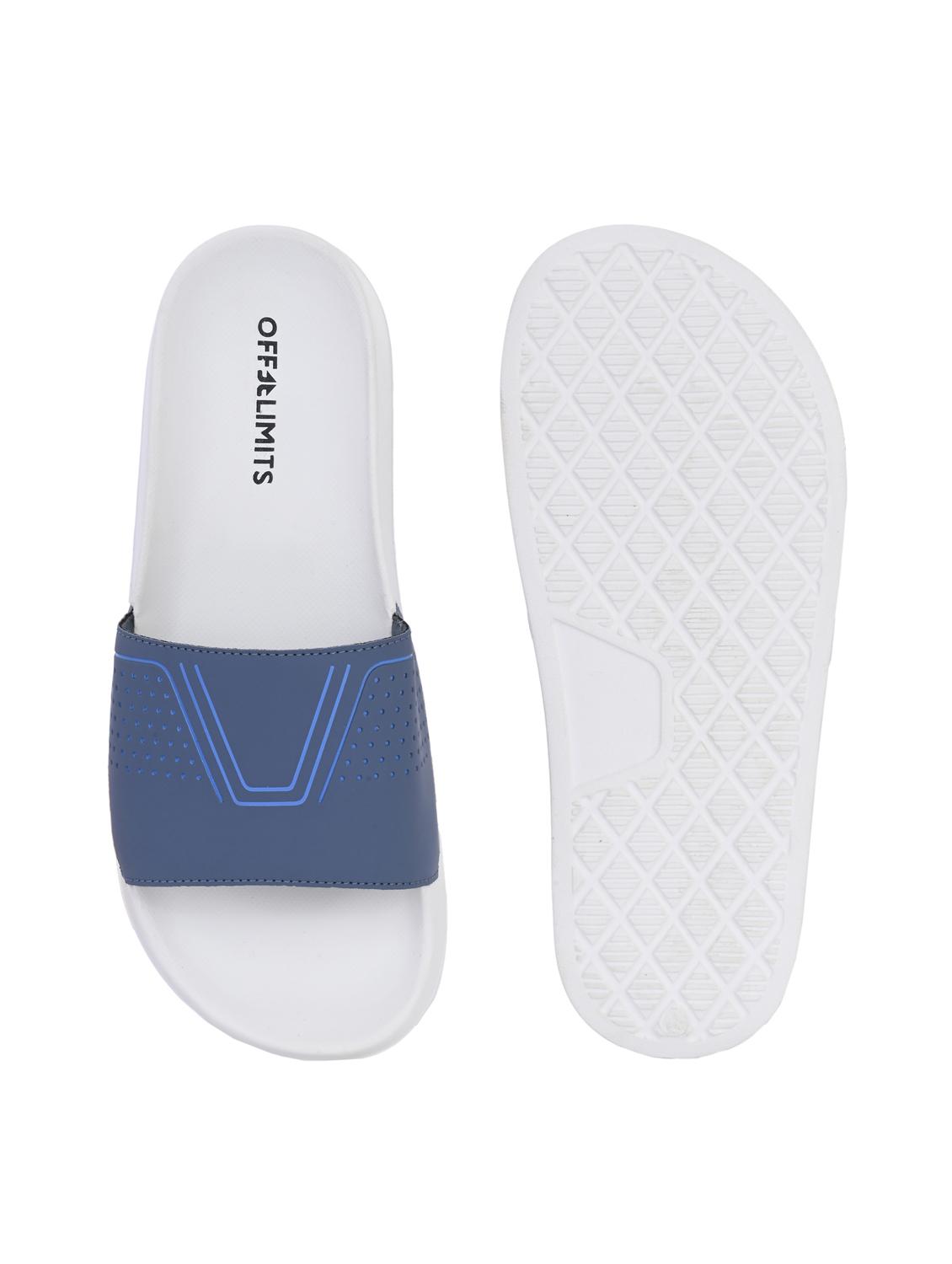 men solid slip on slider - 22020492 - Standard Image - 4