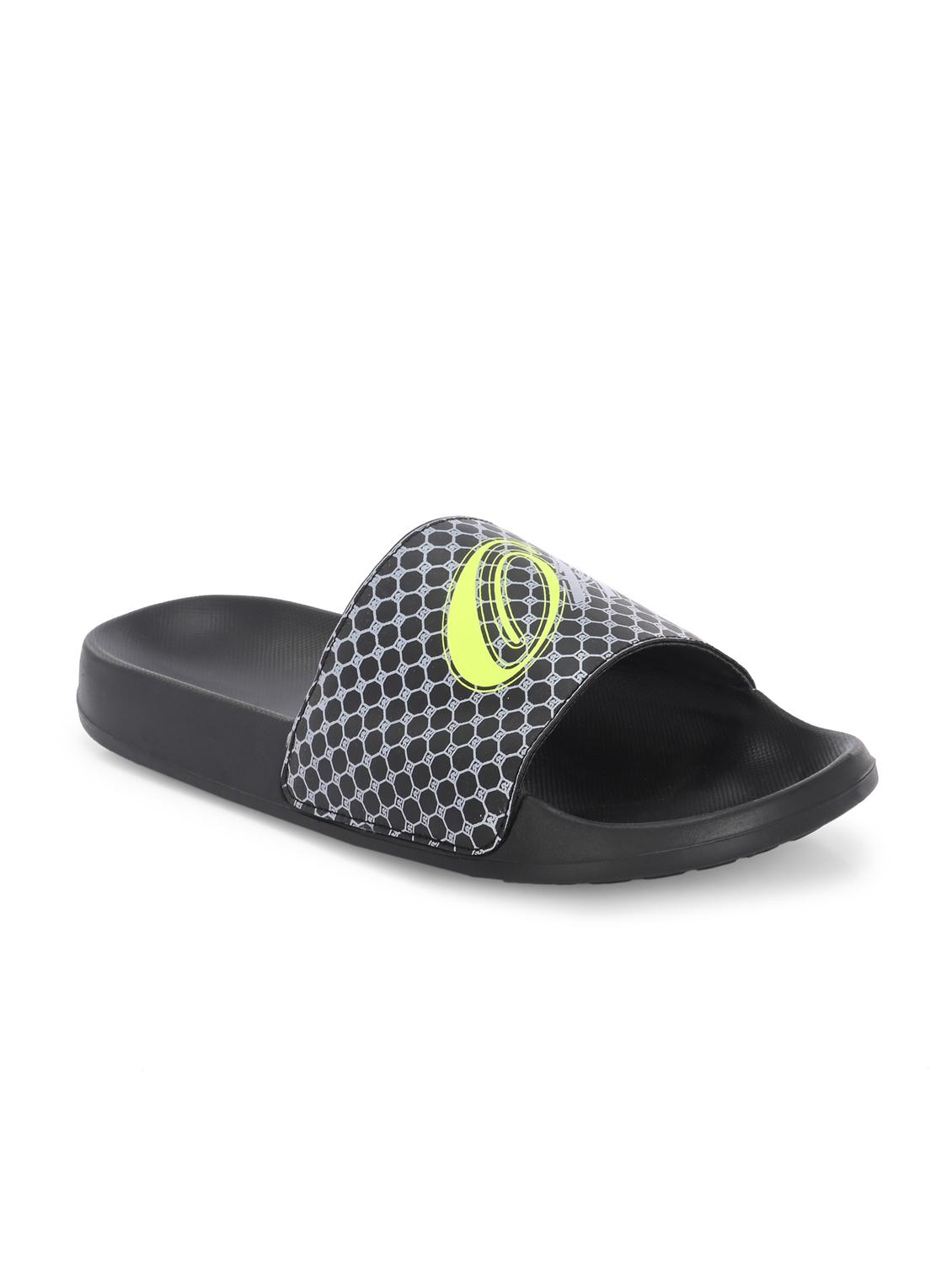 men printed slip on slider - 22020493 - Standard Image - 1