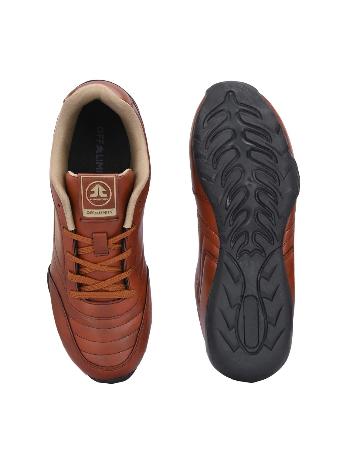 men tan lace up shoe - 22020502 - Standard Image - 4