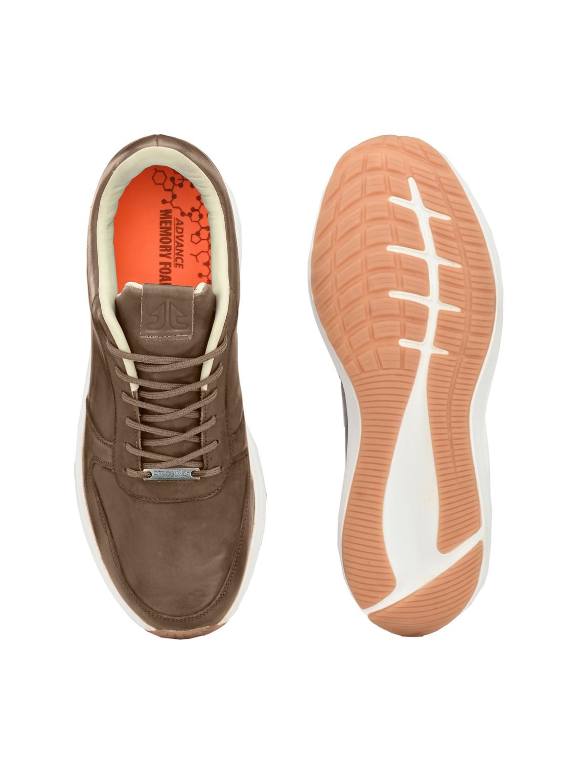 men brown lace up sneaker - 22020504 - Standard Image - 4