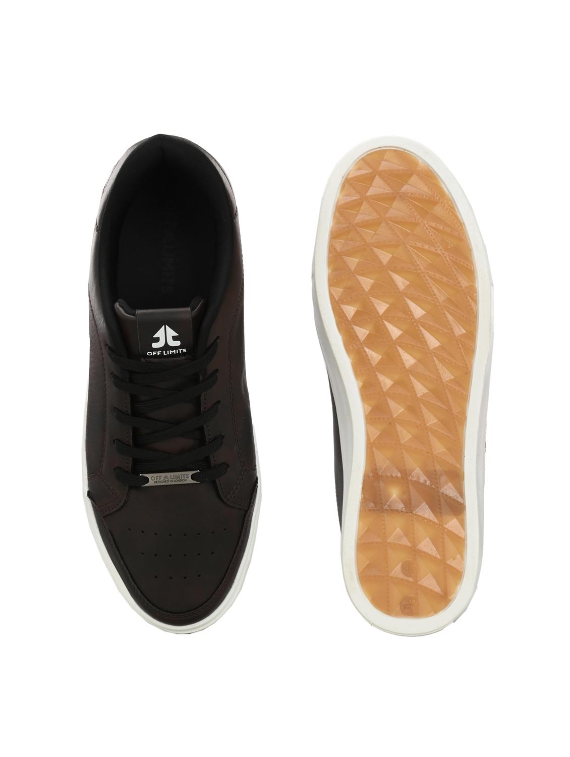 men brown lace up sneaker - 22020510 - Standard Image - 4