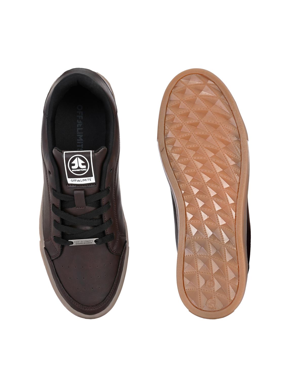 men brown lace up sneaker - 22020519 - Standard Image - 4