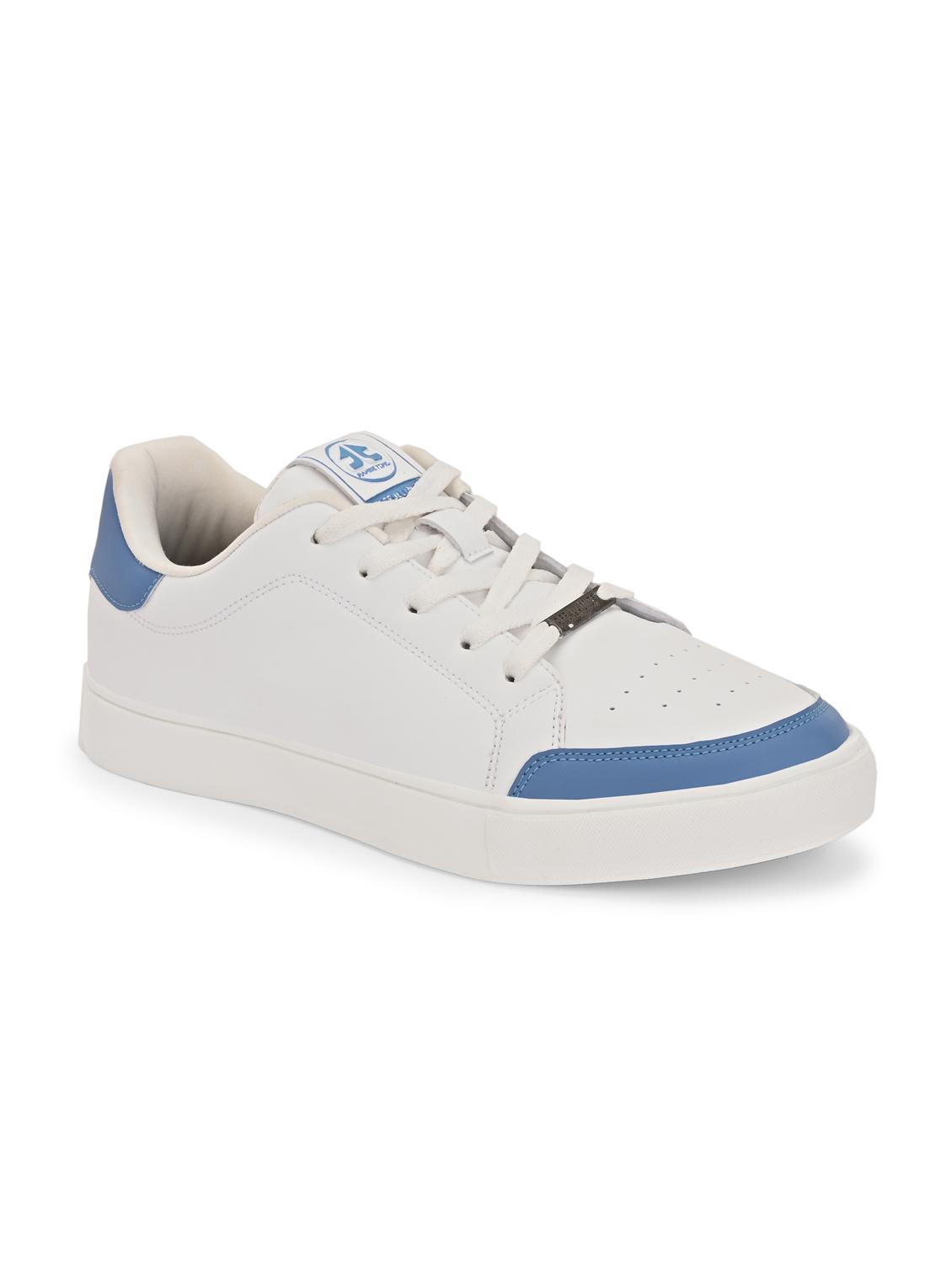 men white lace up sneaker - 22020521 -  Standard Image - 1