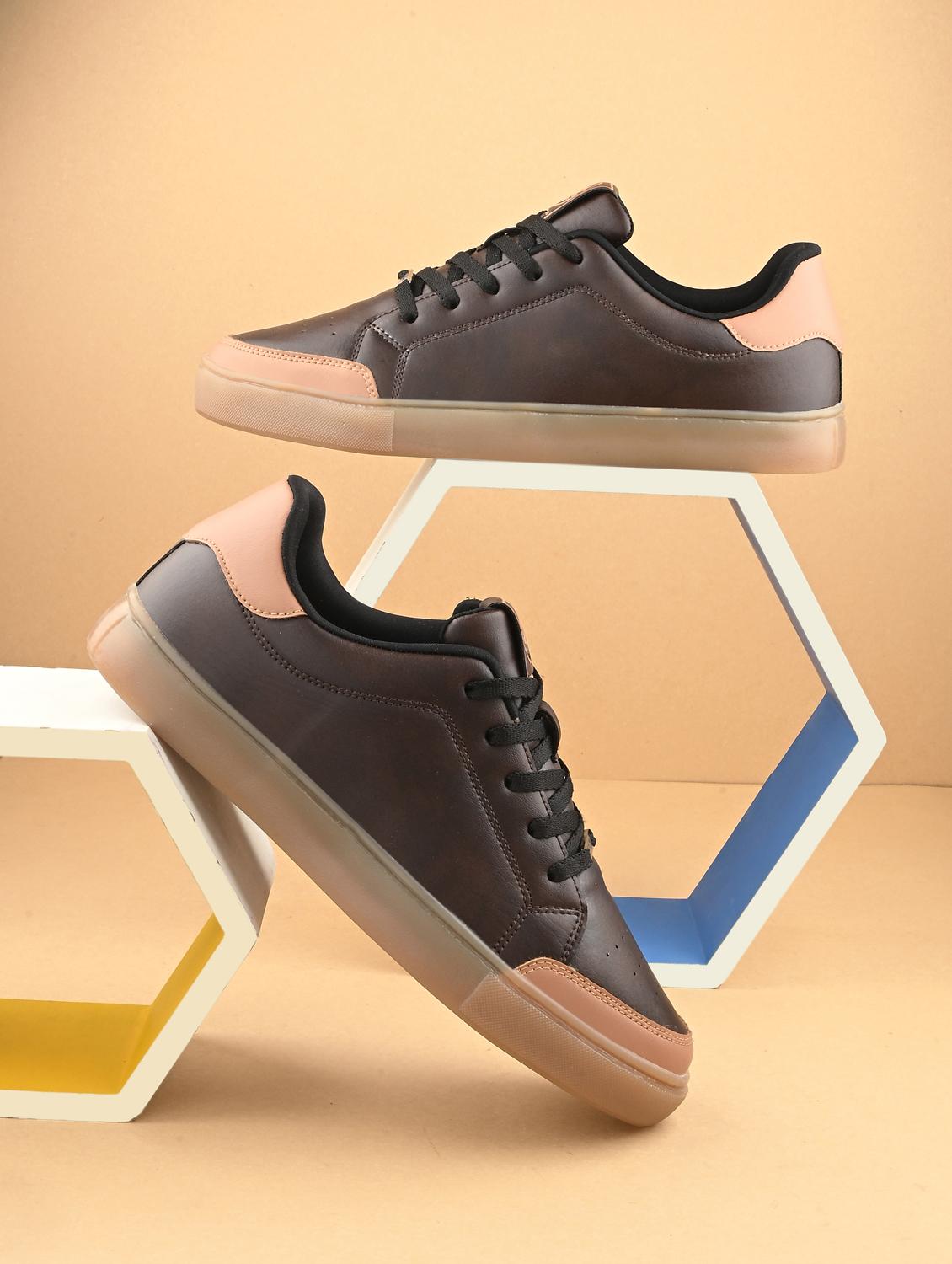men brown lace up sneaker - 22020523 - Zoom Image - 0
