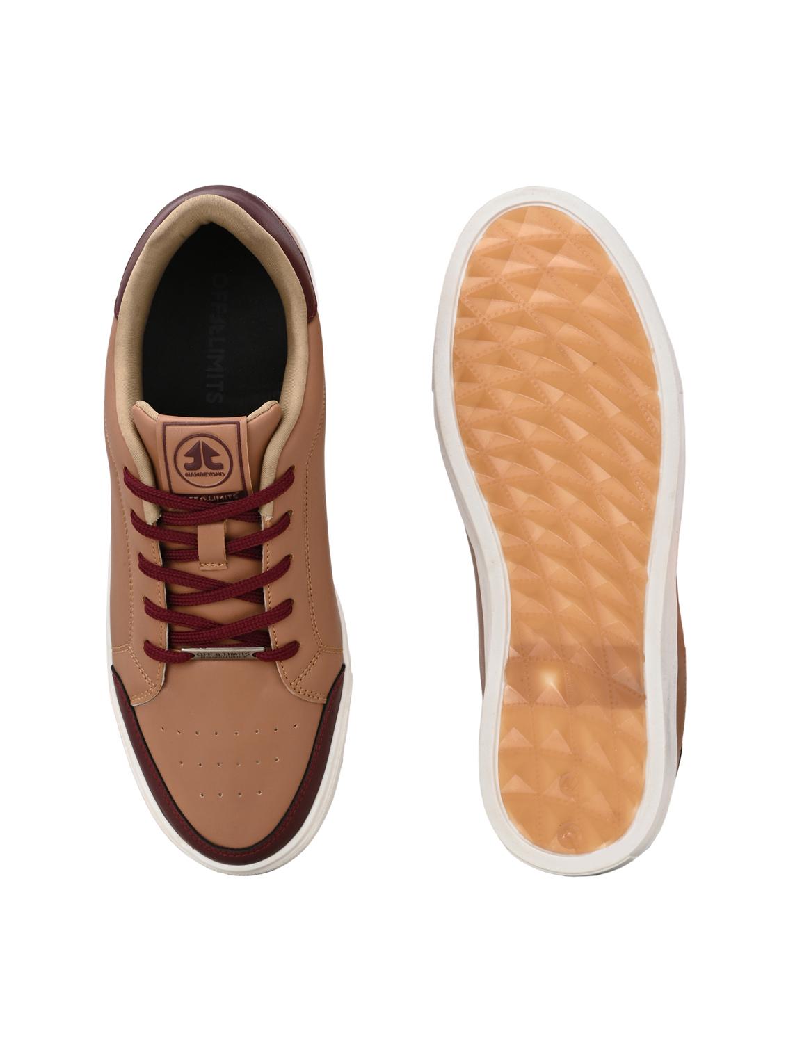 men brown lace up sneaker - 22020526 - Standard Image - 4