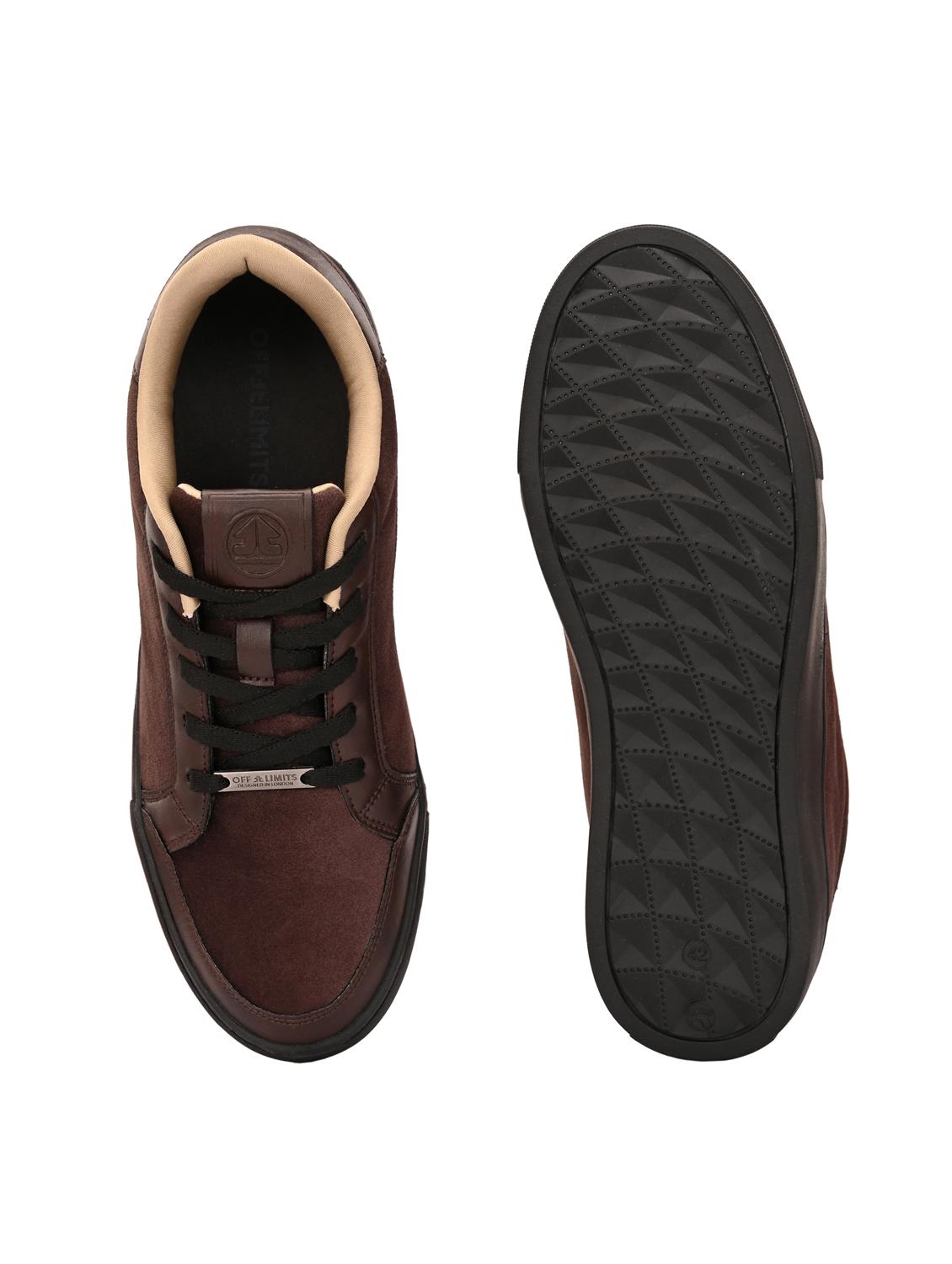 men brown lace up sneaker - 22020533 - Standard Image - 4