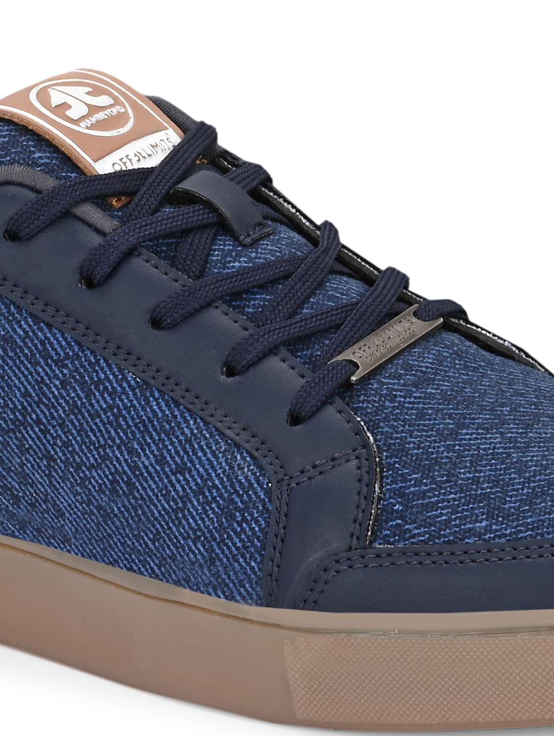 men blue lace up sneaker - 22020537 - Standard Image - 4