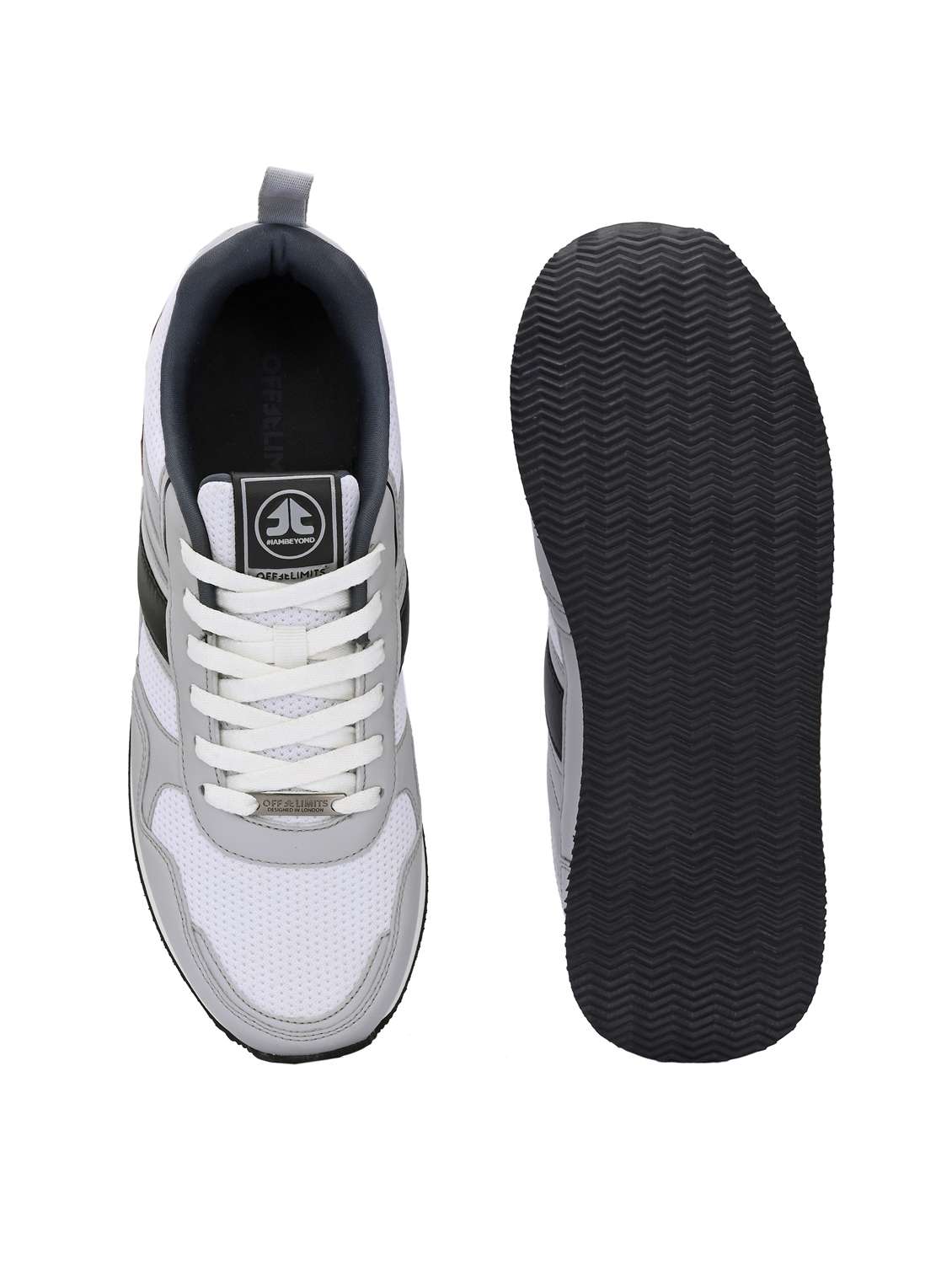 men white lace up shoe - 22020540 -  Standard Image - 4