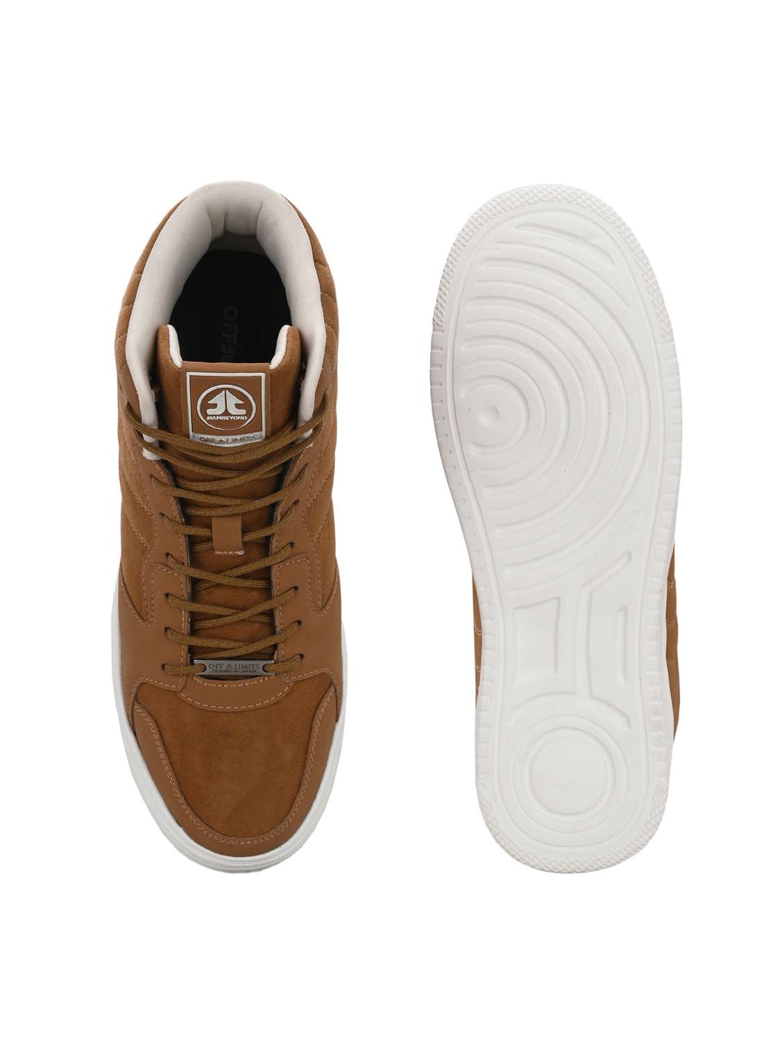 men tan lace up shoe - 22020544 -  Standard Image - 4