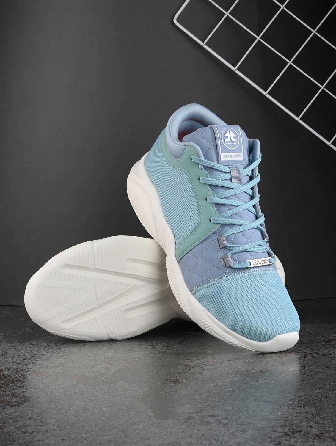 men solid blue lace up shoe - 22020558 - Zoom Image - 0
