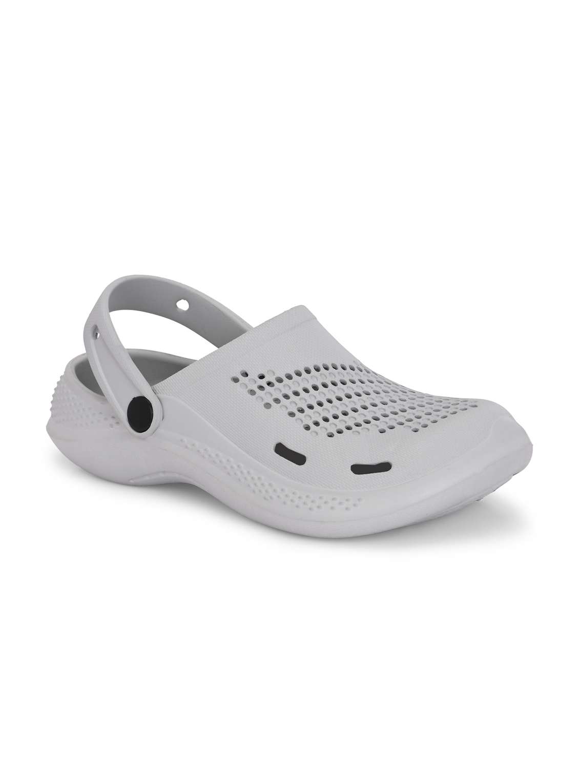 women grey solid clogs - 22020589 -  Standard Image - 1