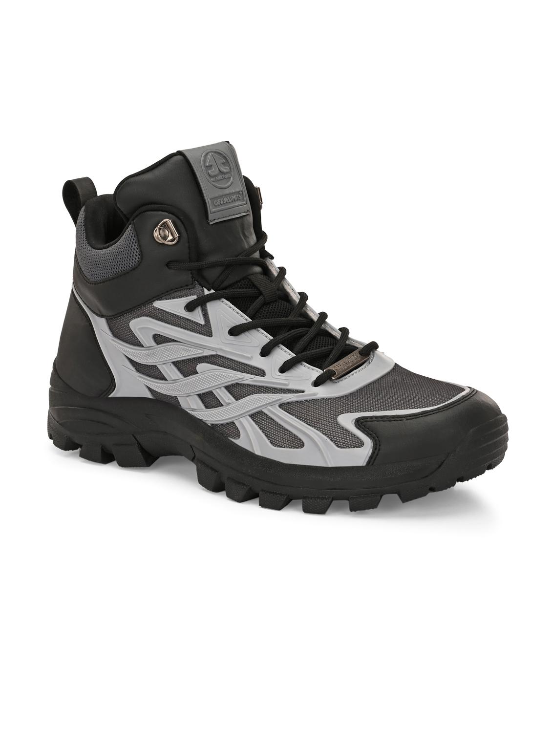 men solid grey sport shoe - 22020599 -  Standard Image - 1