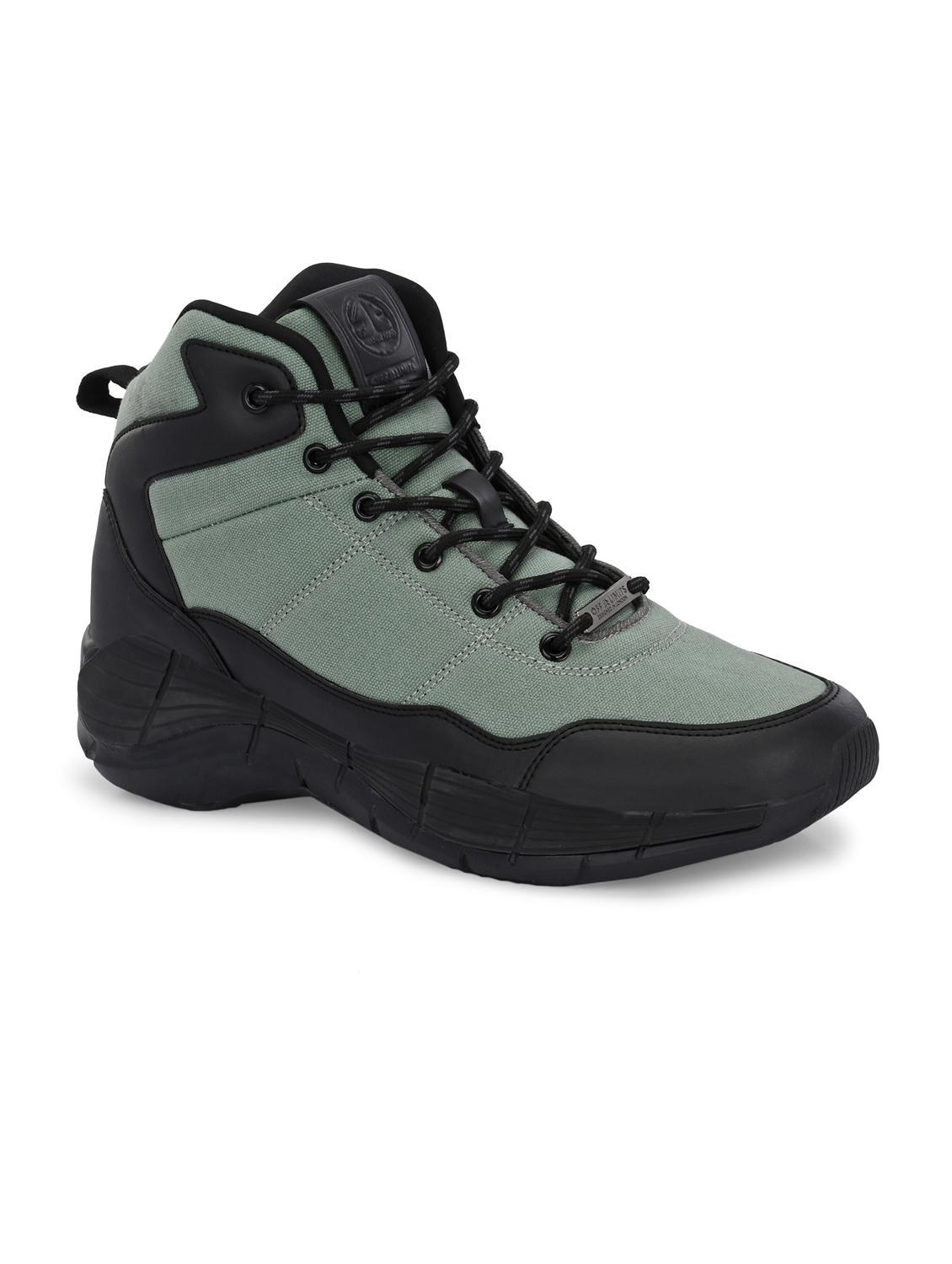 men solid green sport shoe - 22020603 -  Standard Image - 1