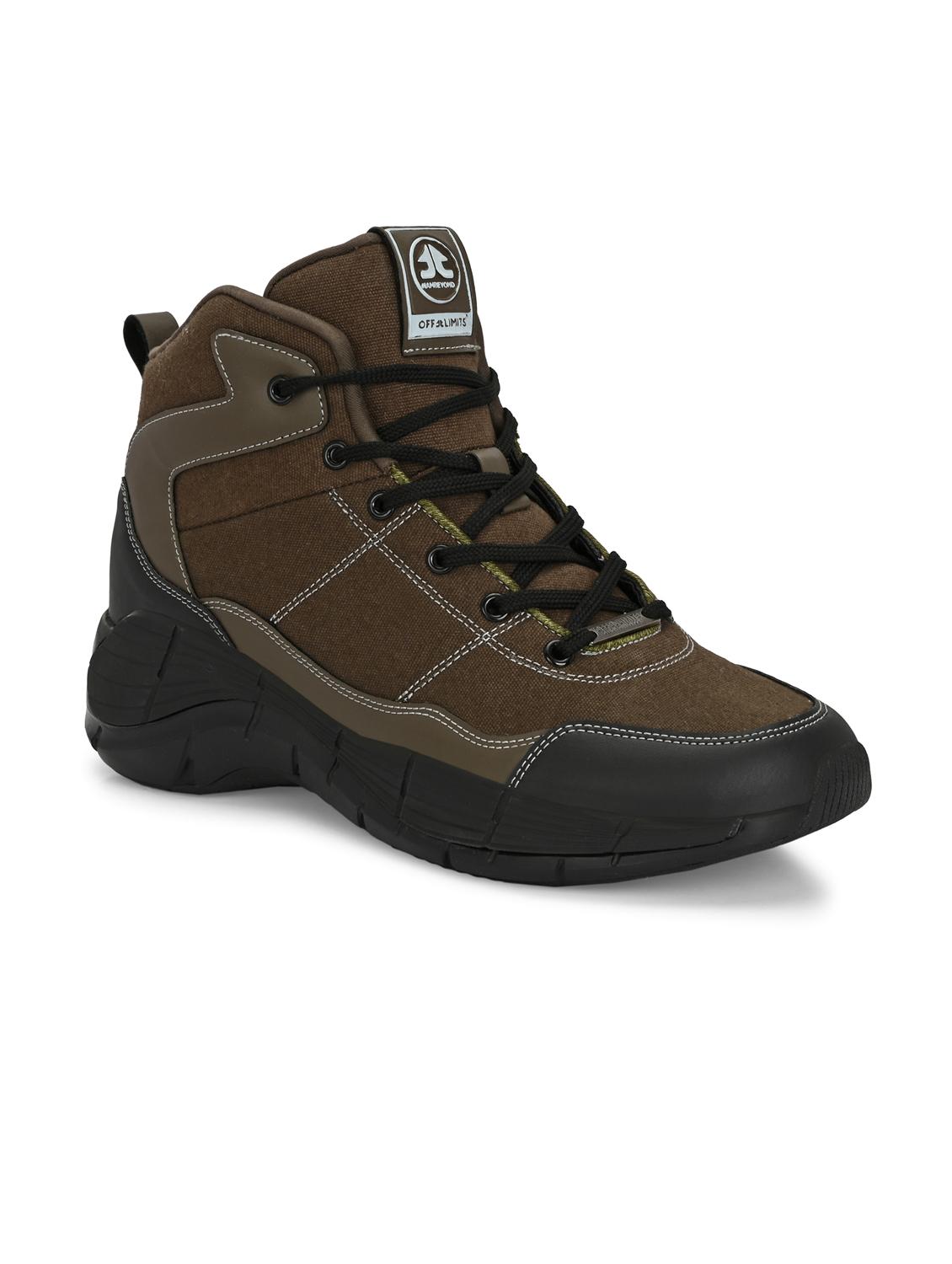 men solid olive sport shoe - 22020604 -  Standard Image - 1