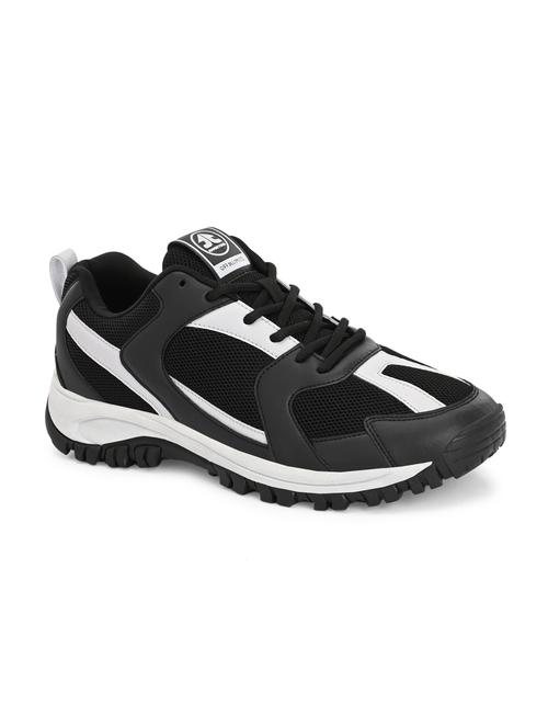 men black lace up sport shoe - 22020617 -  Standard Image - 0