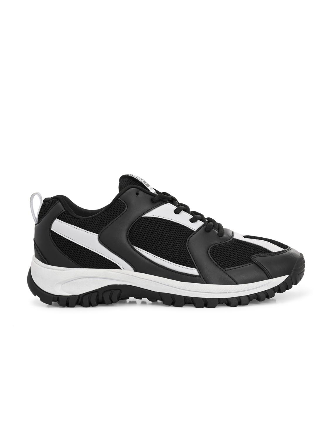 men black lace up sport shoe - 22020617 -  Standard Image - 1