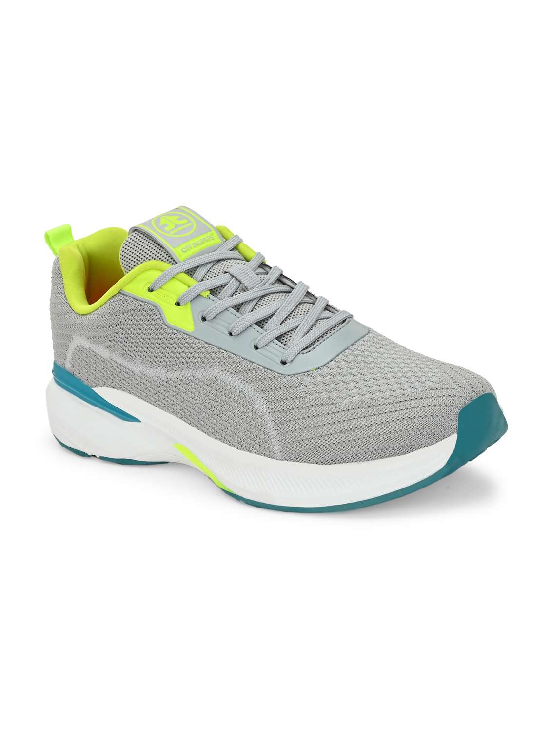 men grey lace up sport shoe - 22020620 - Standard Image - 1