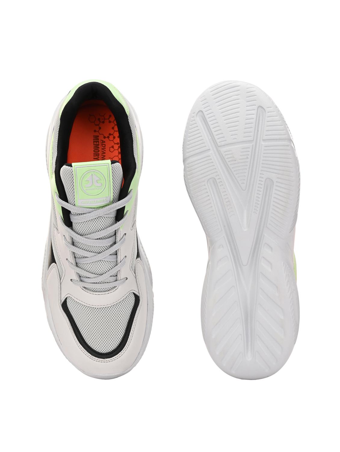 men grey lace up sport shoe - 22020628 - Standard Image - 4
