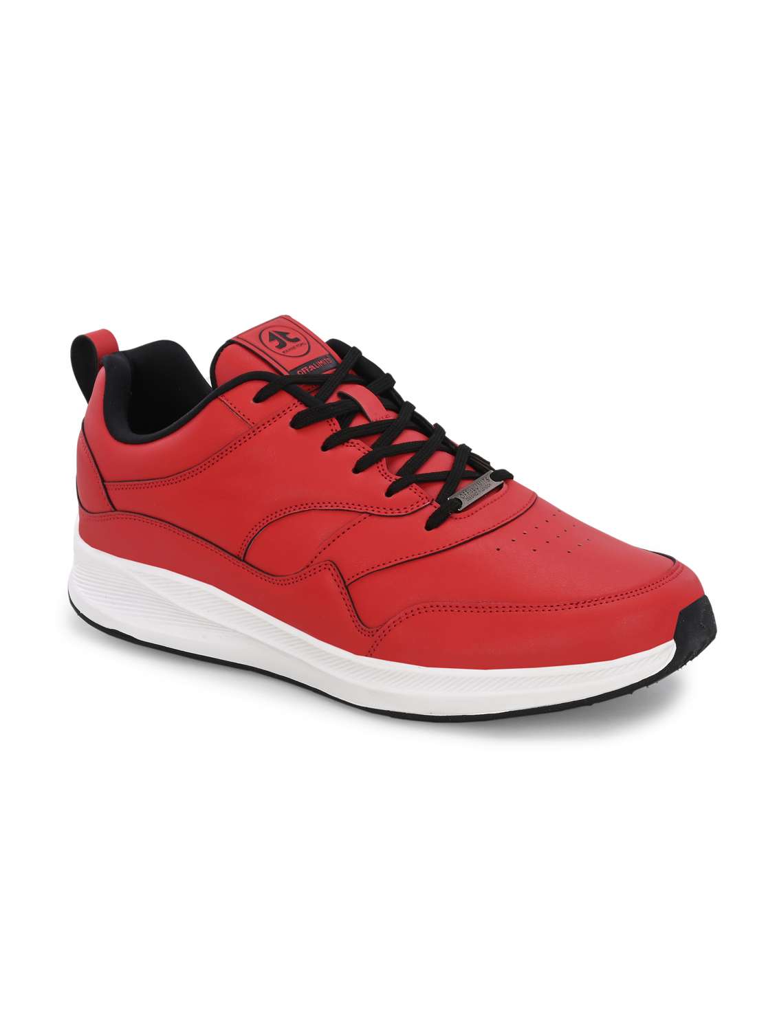 men red solid sport shoe - 22020639 -  Standard Image - 1