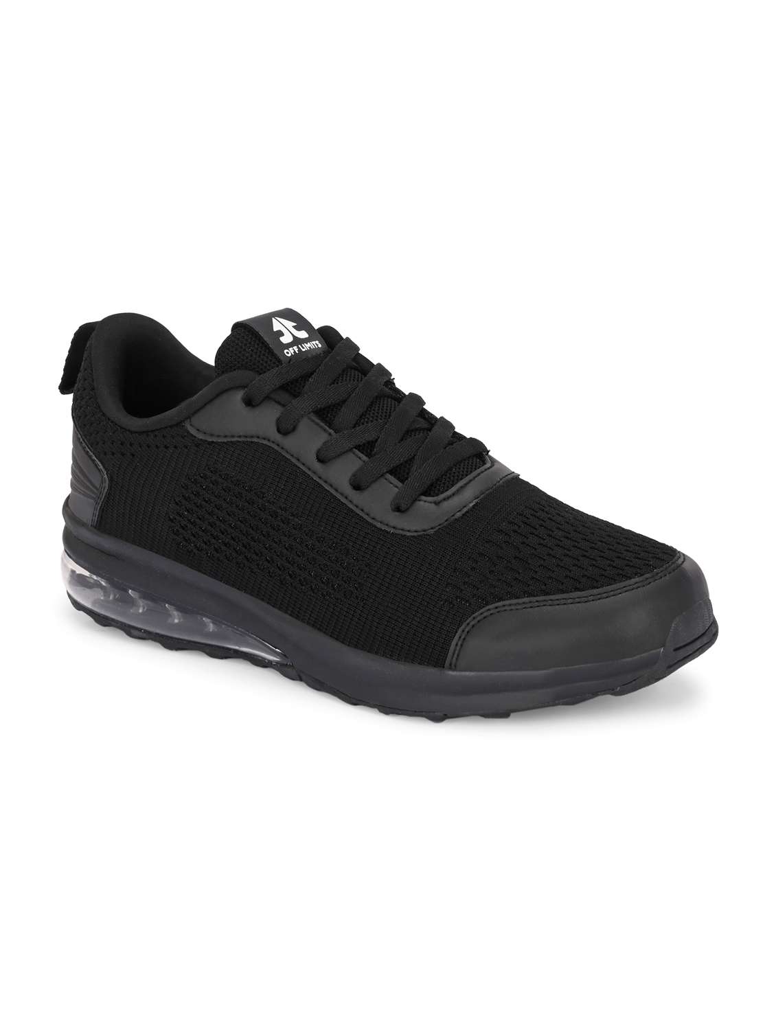 men black lace up sport shoe - 22020652 -  Standard Image - 1